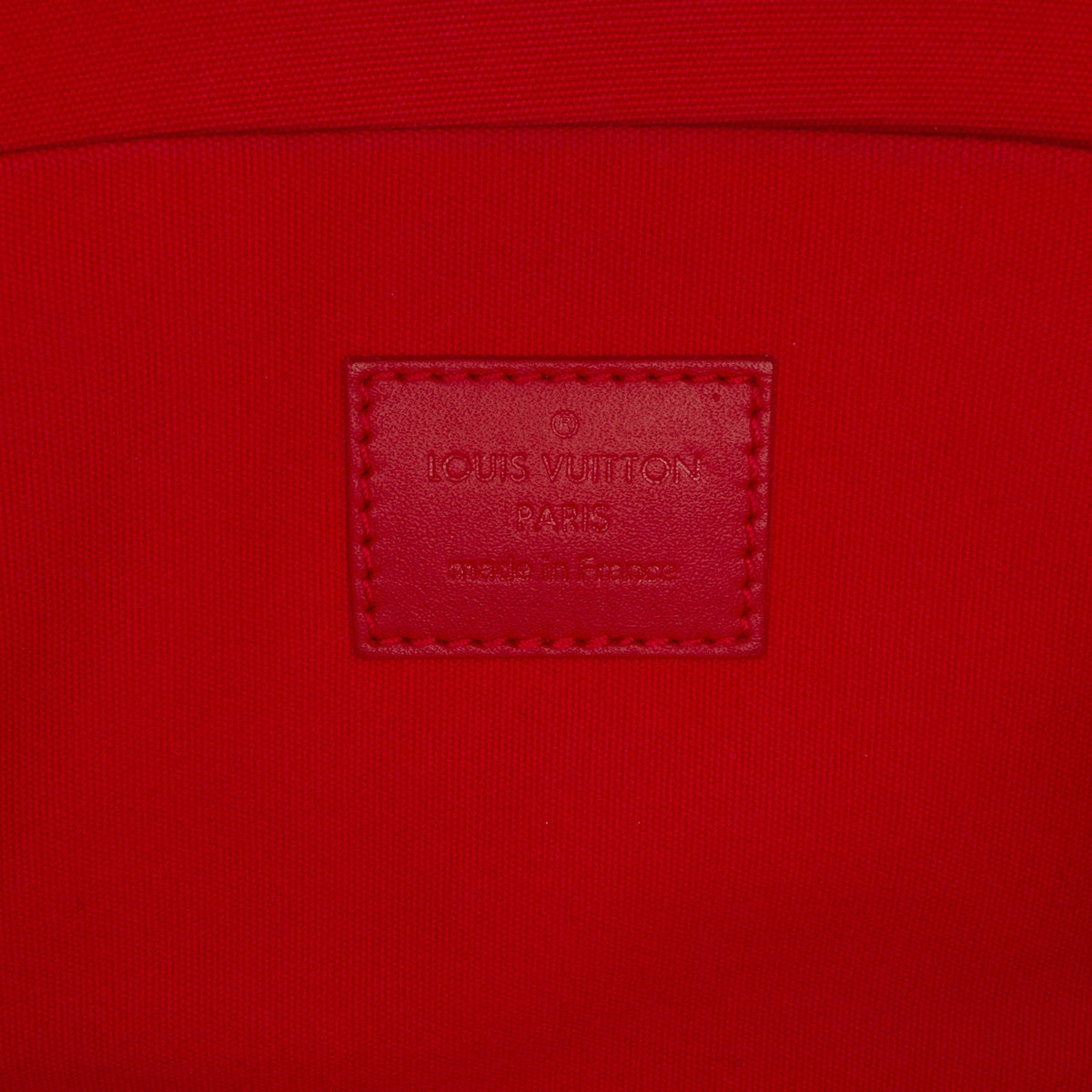 Louis Vuitton Pochette Félicie Red Monogram Vernis