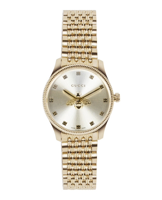 Gucci Womens  Gold 29mm Bracelet Fashion Watch