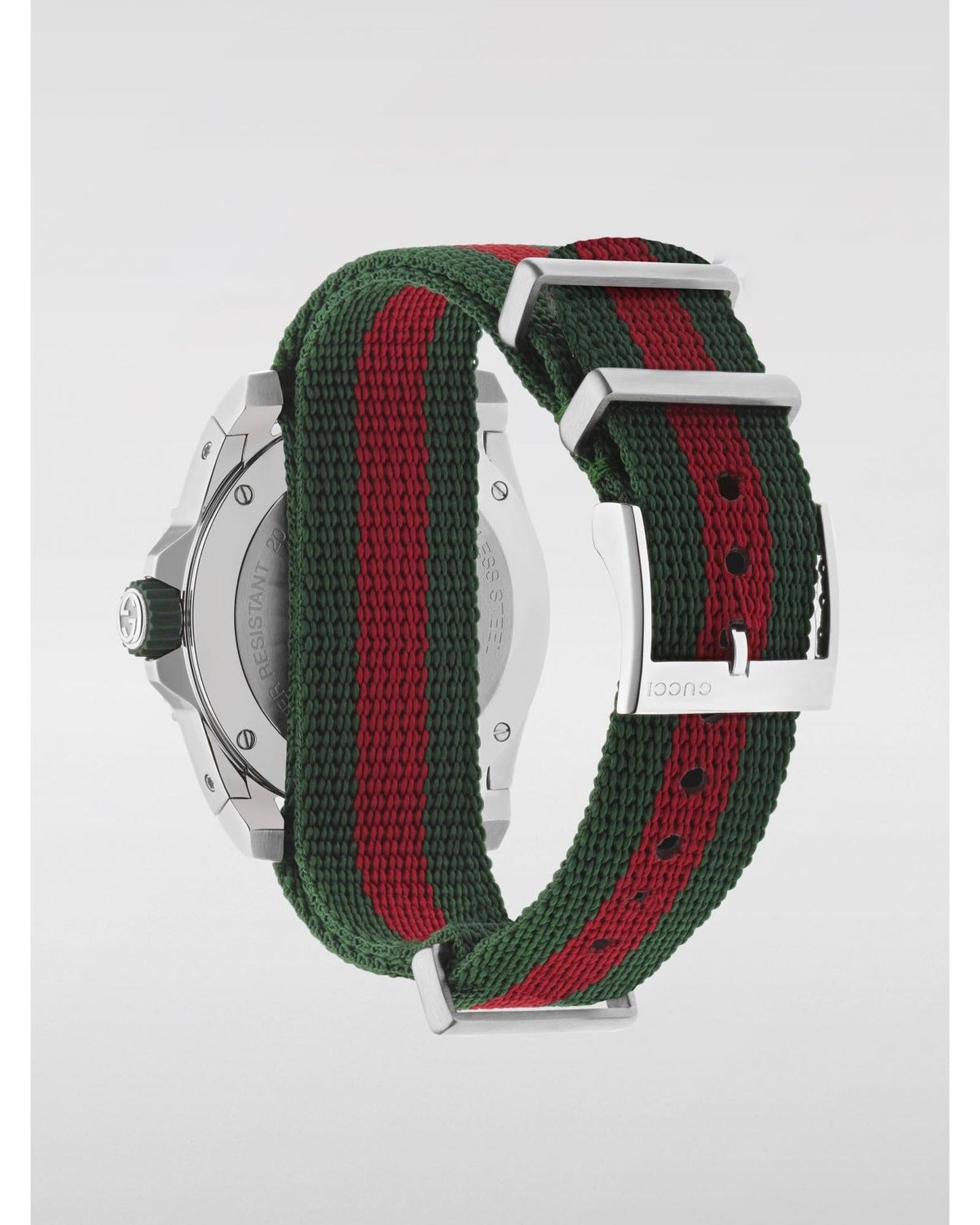 Gucci Dive Watch Men Red Wrist Watches