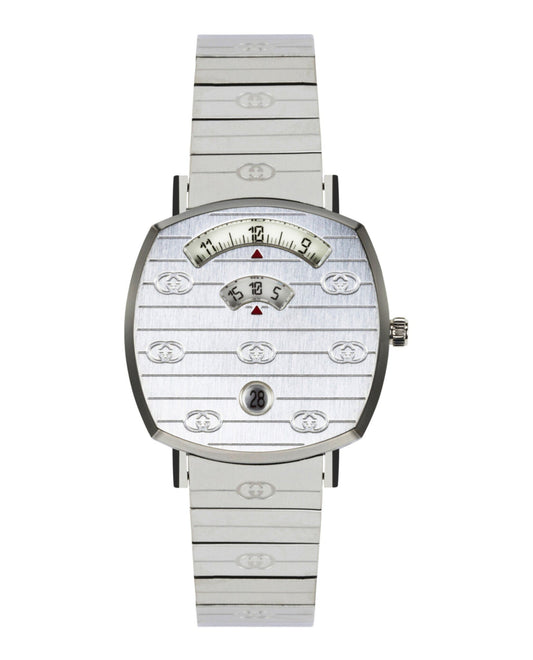 Gucci Unisex-Adult  Stainless Steel 35mm Bracelet Fashion Watch