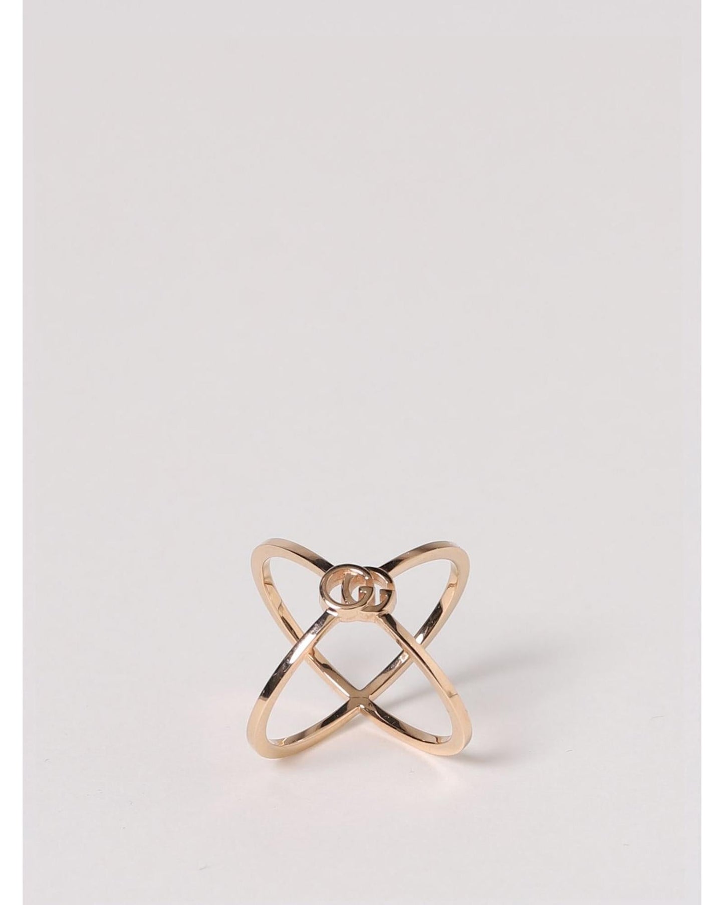 Gucci Interlocking G Cross Ring Women Pink Jewelry Pink