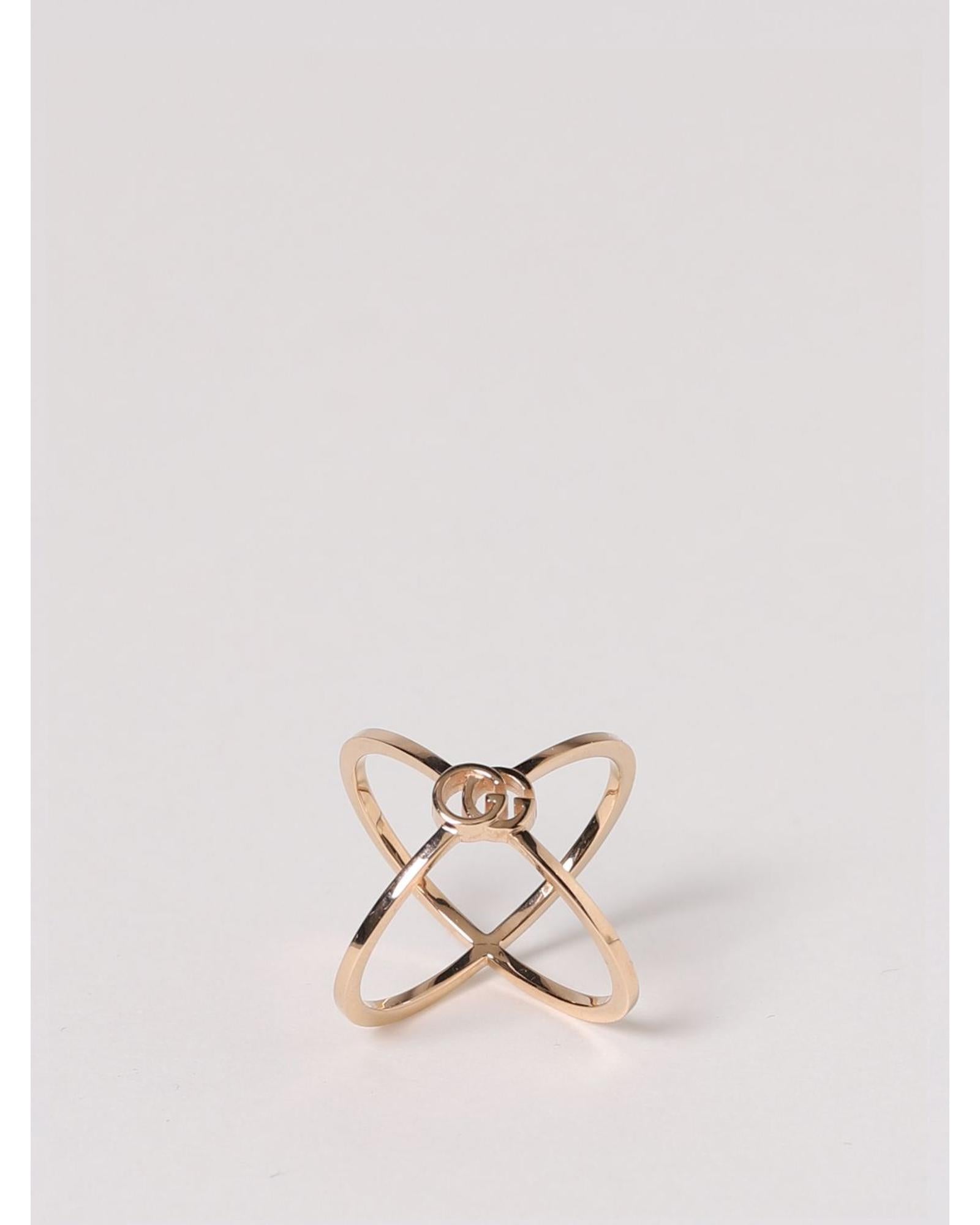 Gucci Interlocking G Cross Ring Women Pink Jewelry Pink