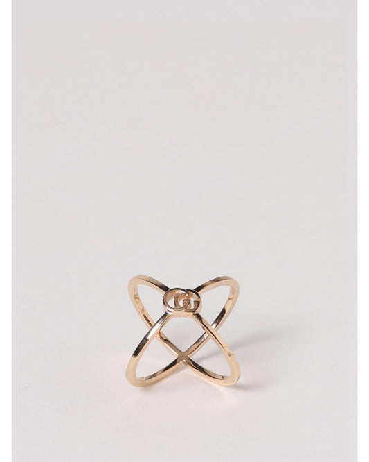 Gucci Interlocking G Cross Ring Women Pink Jewelry Pink