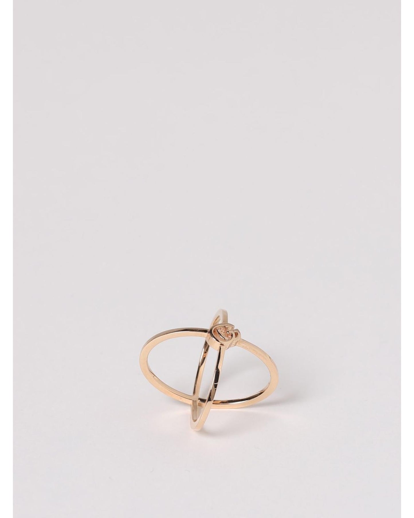 Gucci Interlocking G Cross Ring Women Pink Jewelry