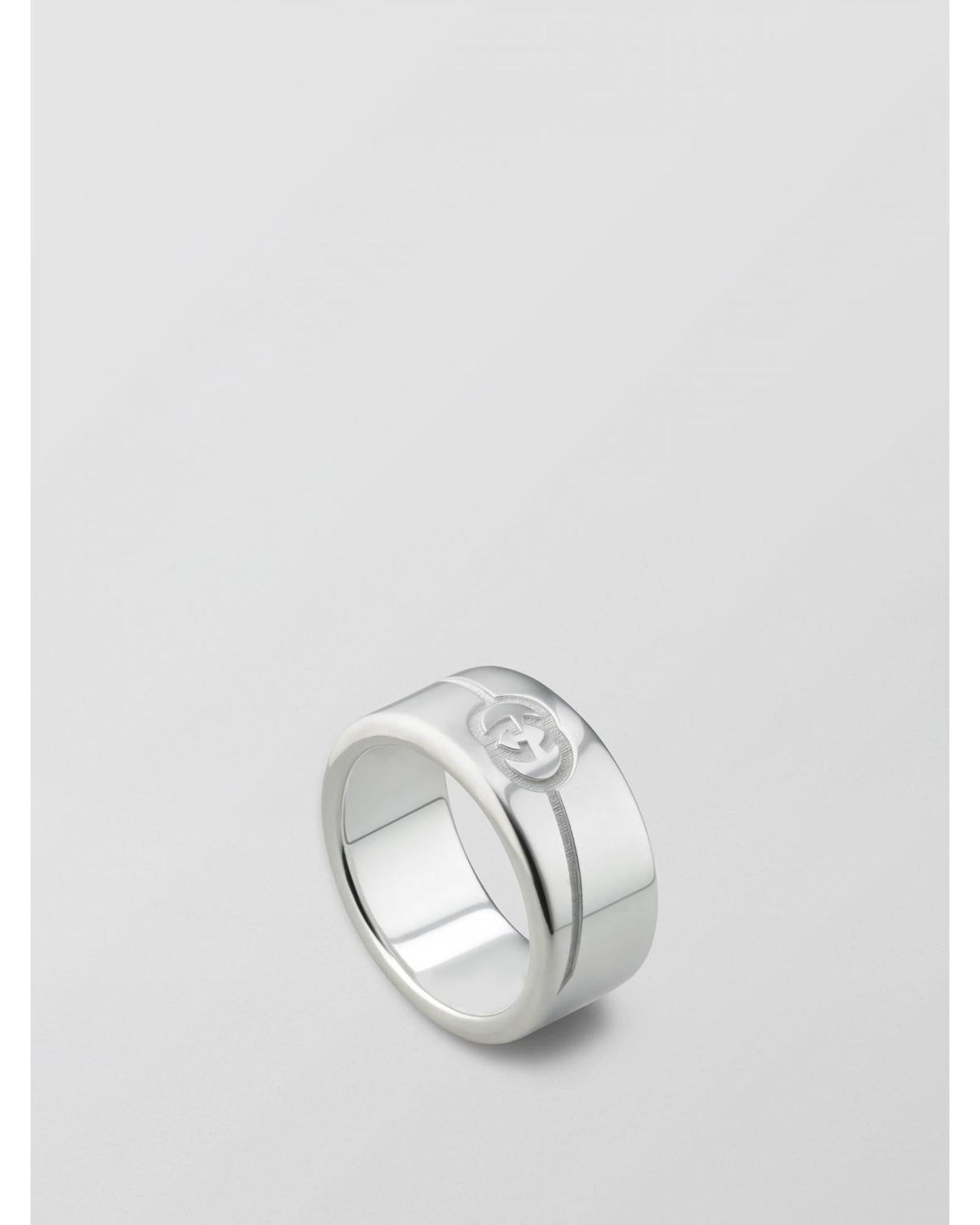 Gucci Interlocking G Silver Ring Women Jewelry Silver