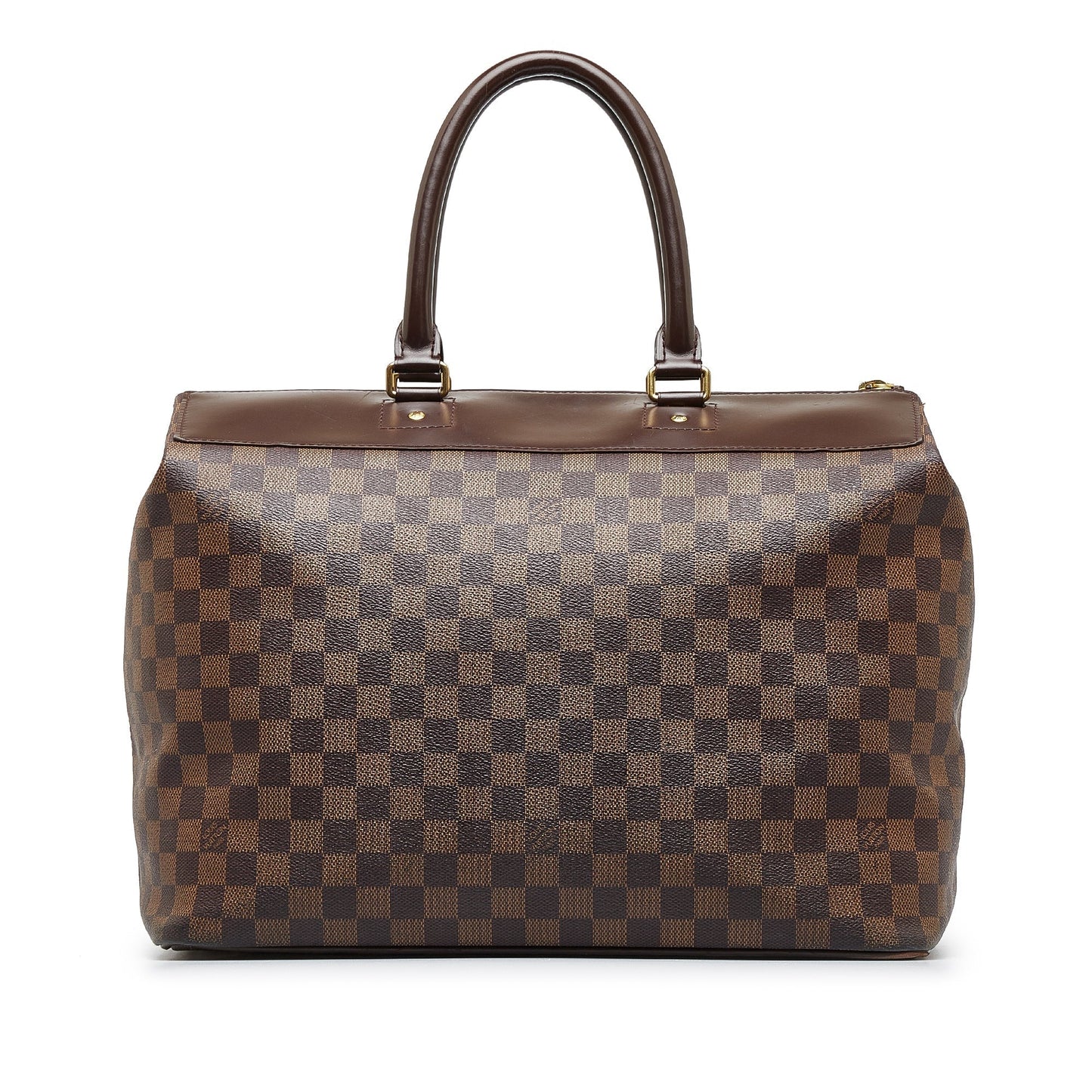 LOUIS VUITTON Damier Ebene Greenwich PM Travel Bag