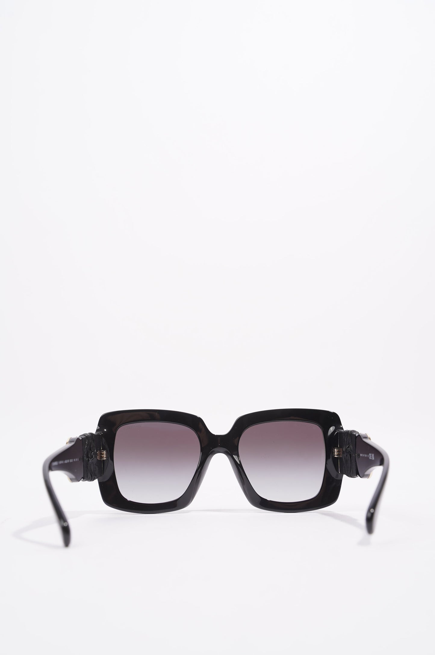 Chanel 5474-Q Sunglasses Black Acetate 140mm