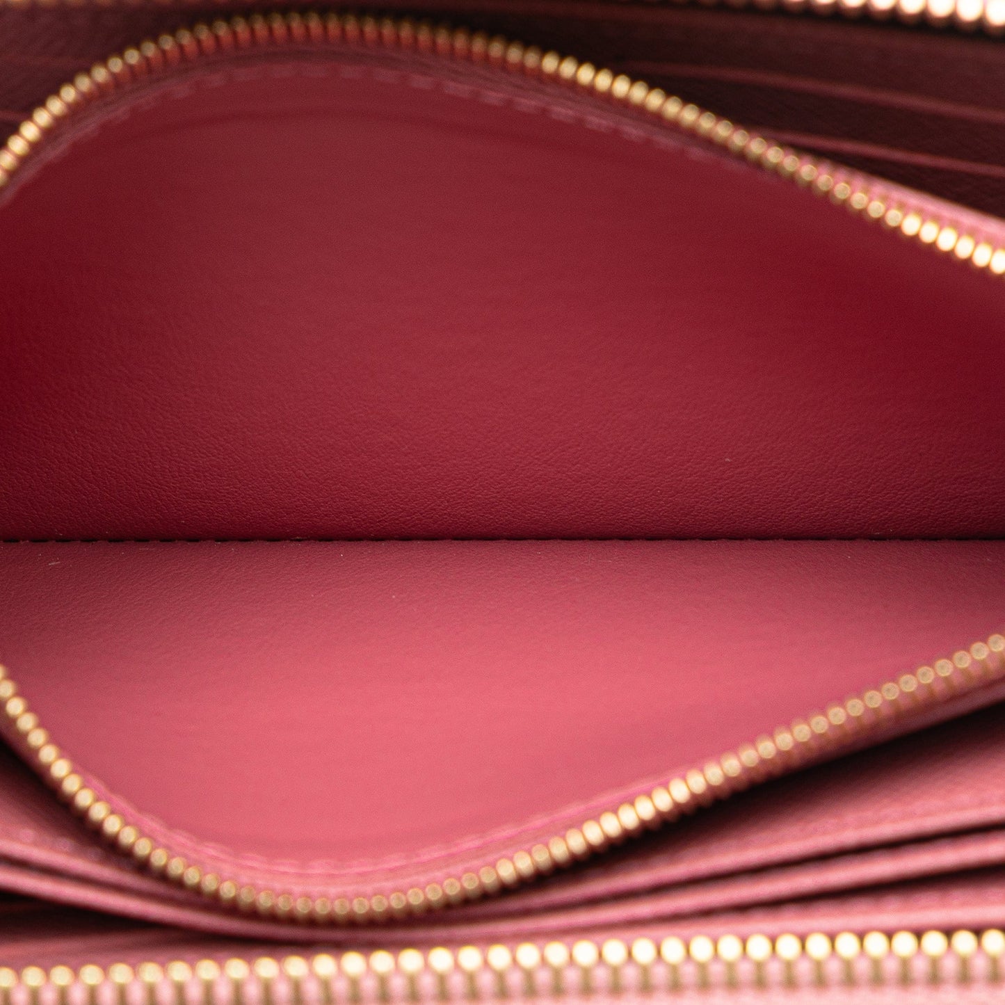 Pink Louis Vuitton Monogram Denim Jacquard Zippy Wallet