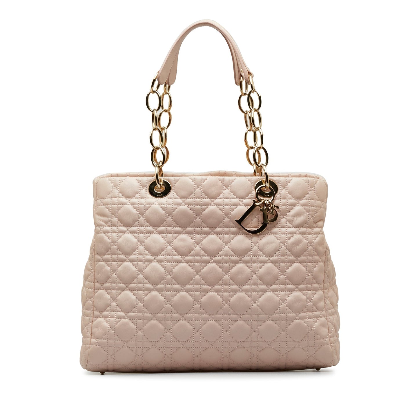 DIORLarge Cannage Lady  Soft Shopping Tote Tote Bag