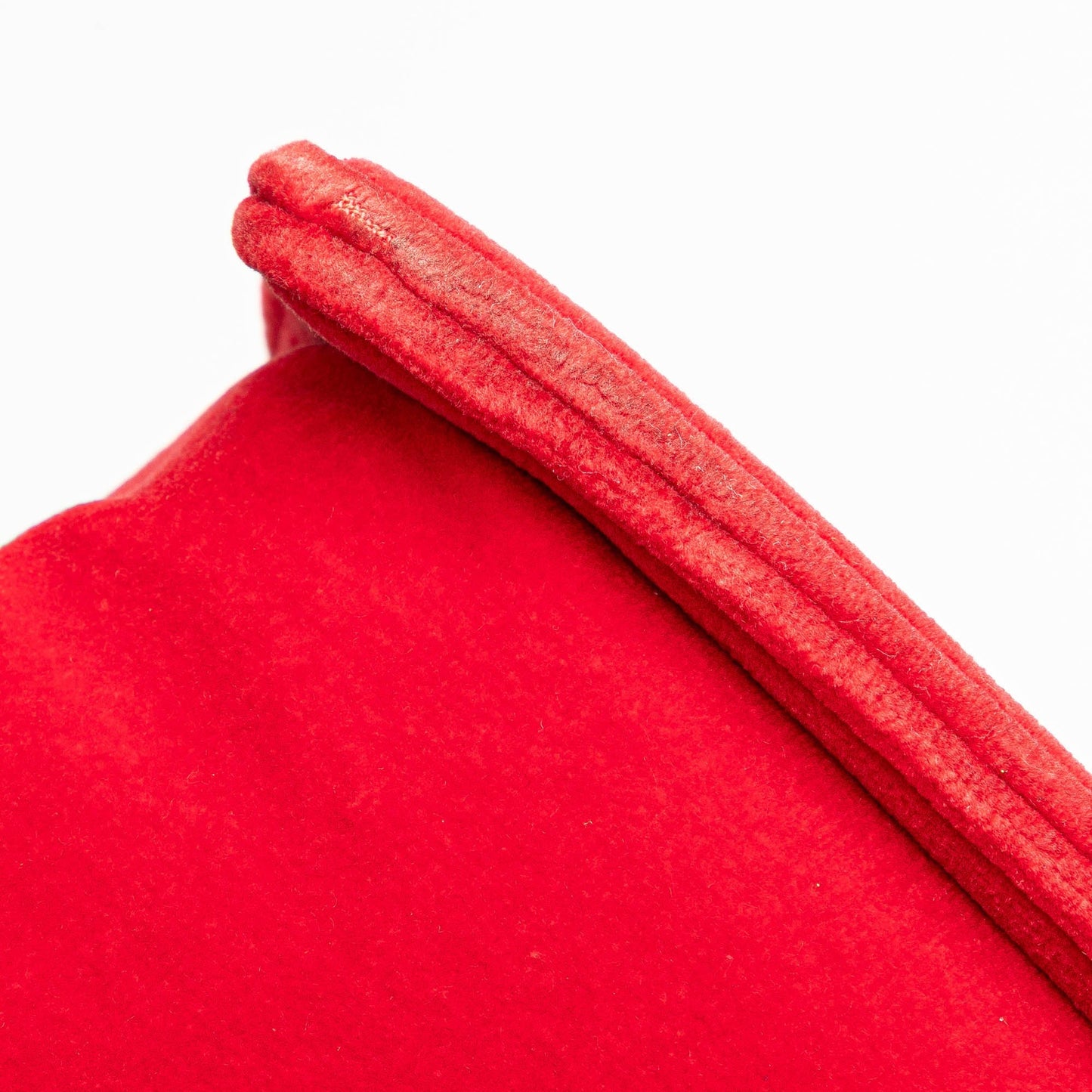 Red Chanel Medium Velvet and Tweed Boy Flap Crossbody Bag
