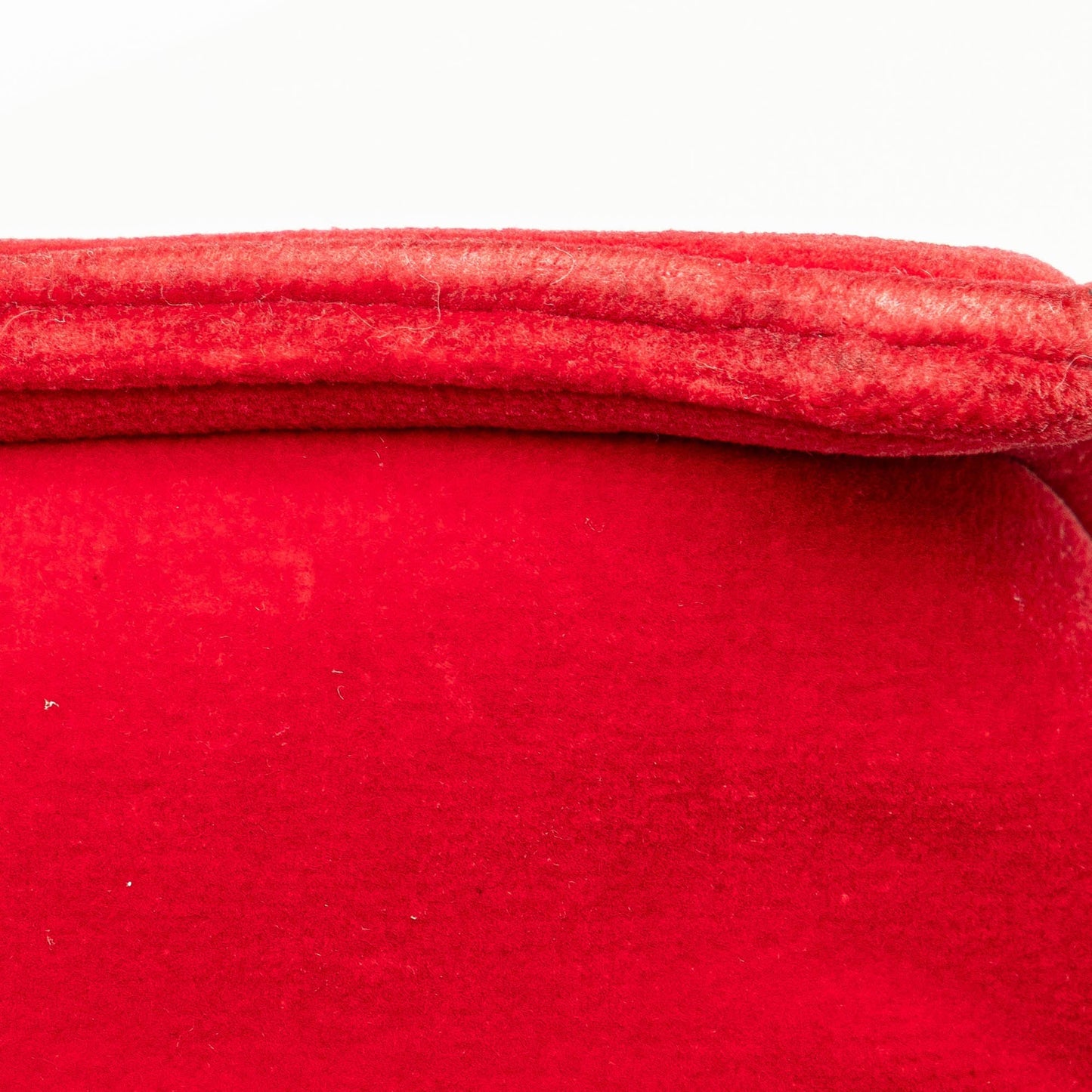 Red Chanel Medium Velvet and Tweed Boy Flap Crossbody Bag