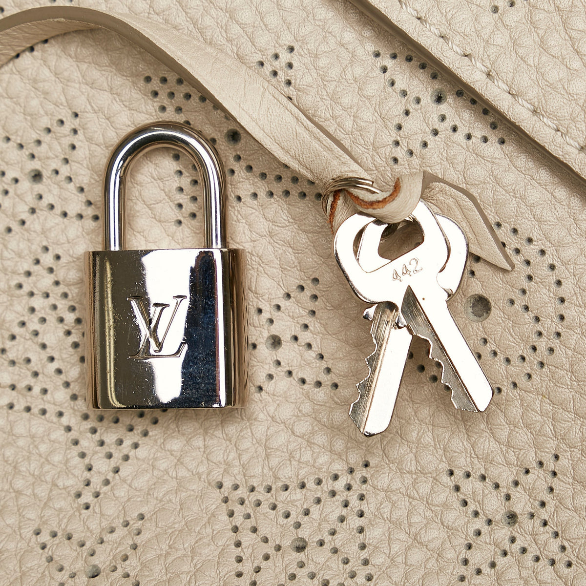 Louis Vuitton Selene PM Beige Monogram Mahina