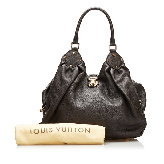 Louis Vuitton Shoulder Bag Brown Monogram Mahina