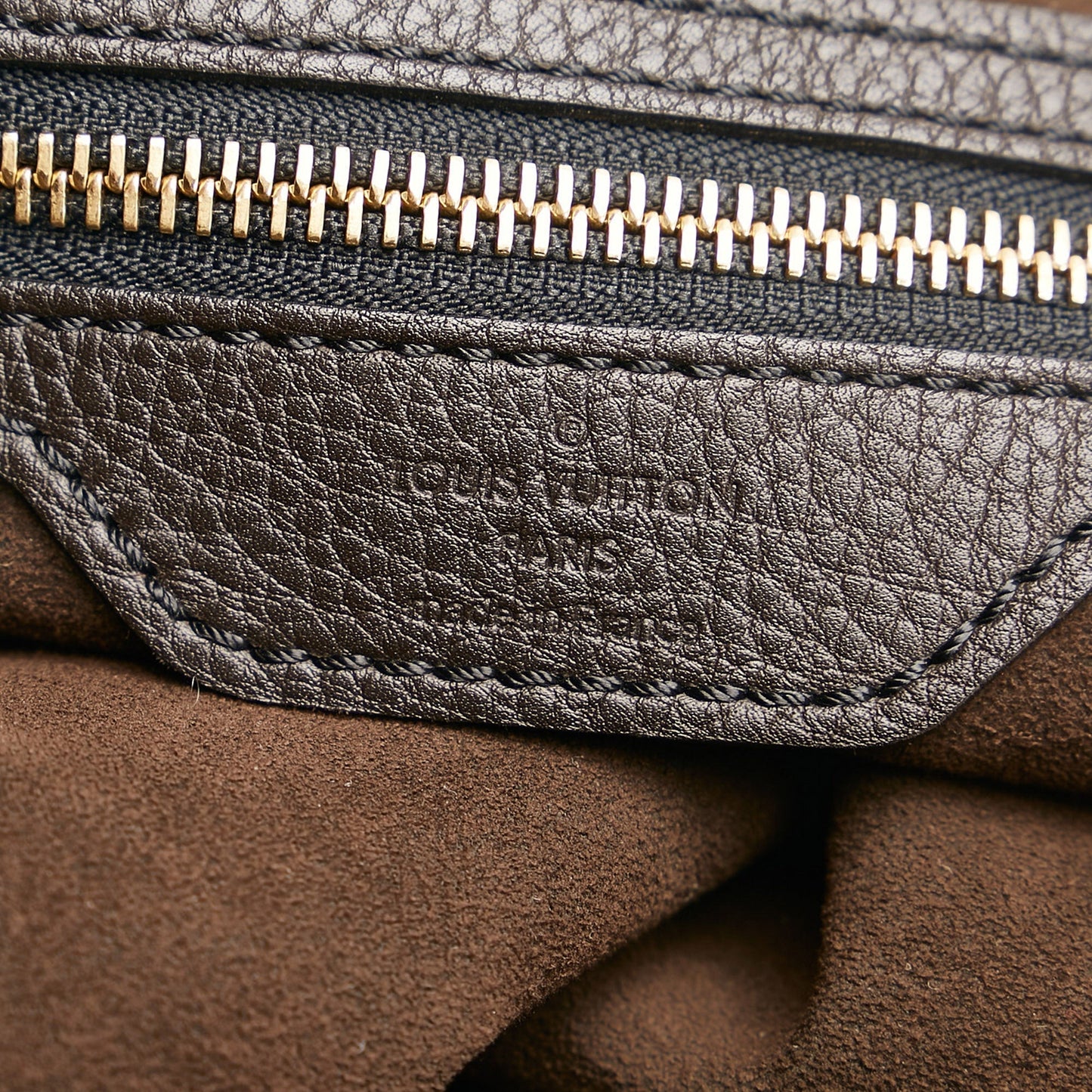 Louis Vuitton Shoulder Bag Brown Monogram Mahina