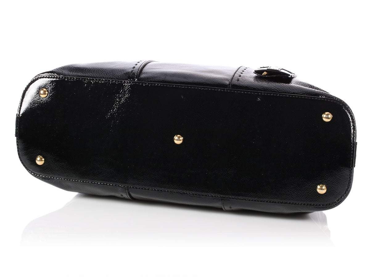 YSL Black Patent Muse