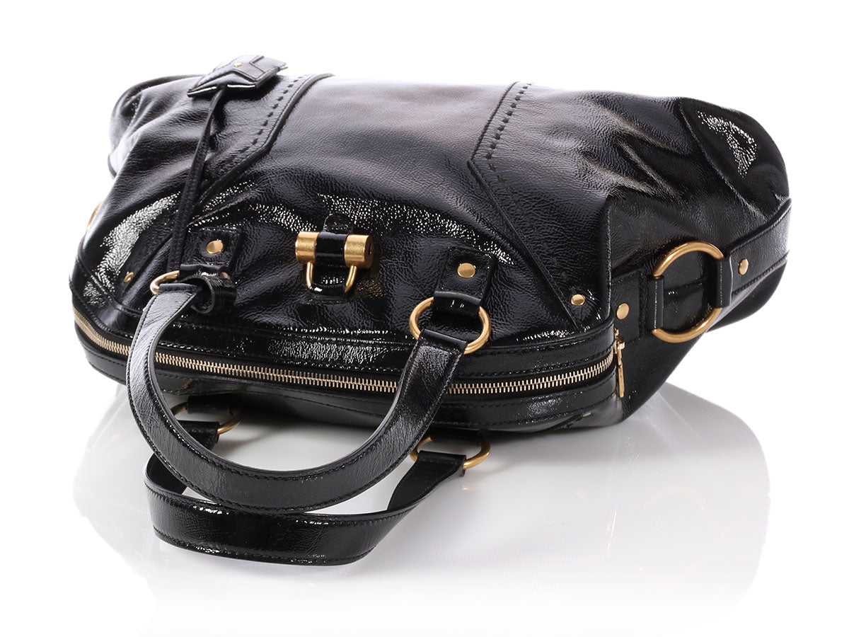 YSL Black Patent Muse