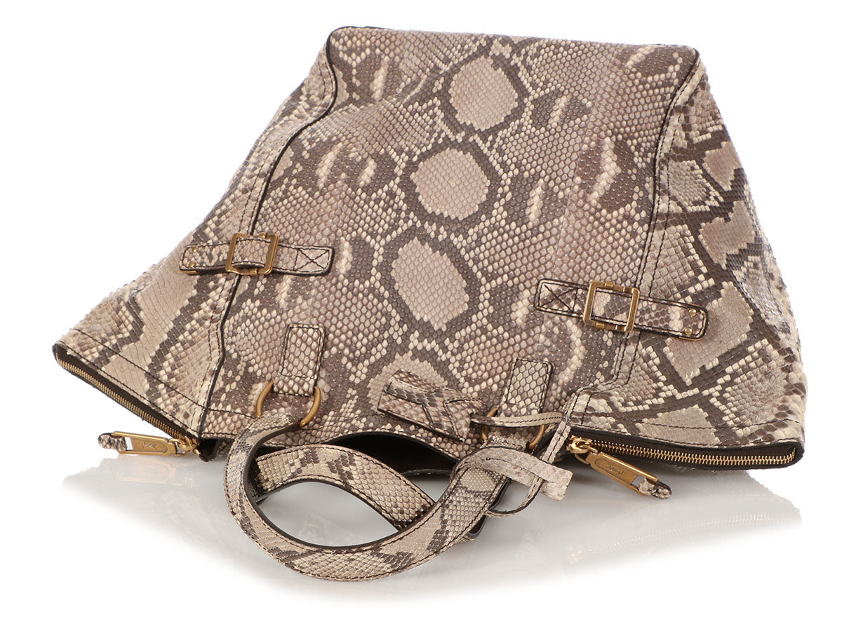 YSL Snakeskin Downtown