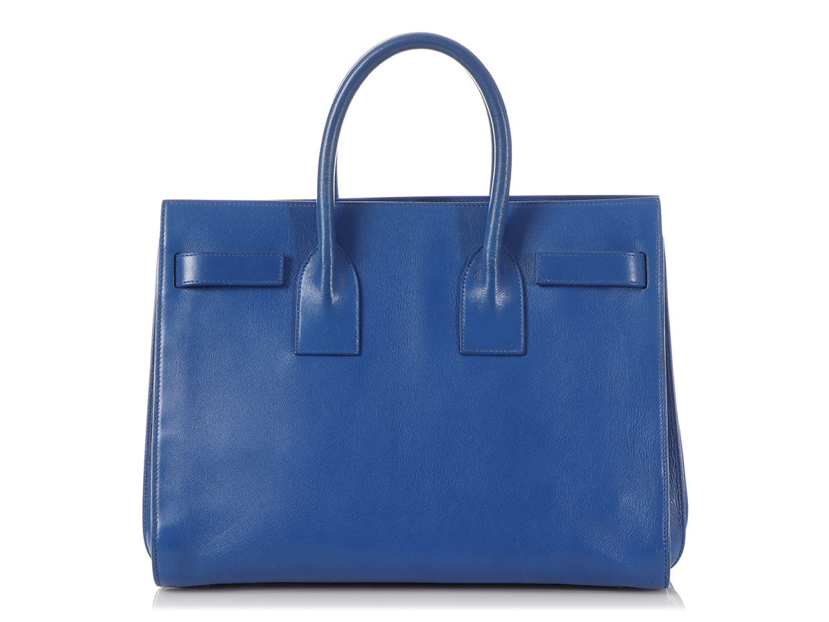 Saint Laurent Small Blue Sac De Jour