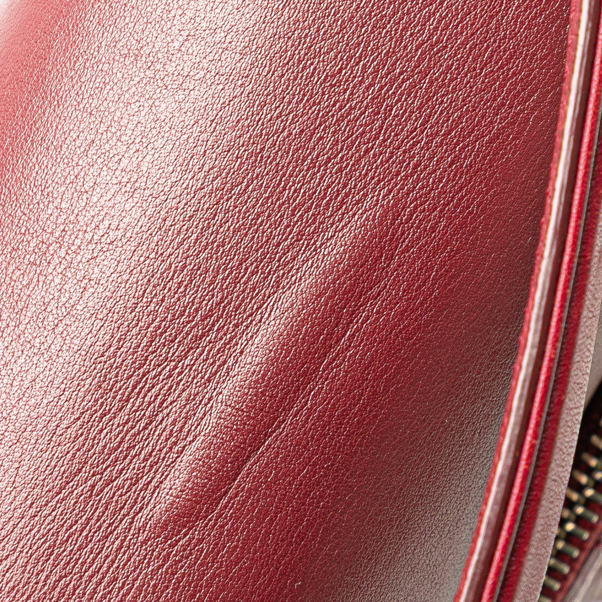 Red Chanel Medium Calfskin Coco Curve Flap Satchel