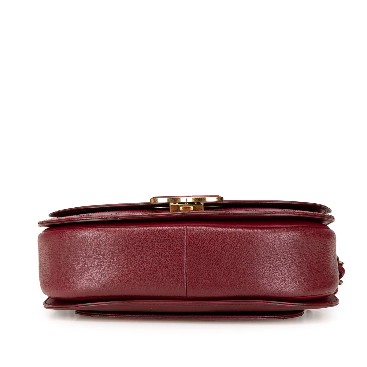 Red Chanel Medium Calfskin Coco Curve Flap Satchel