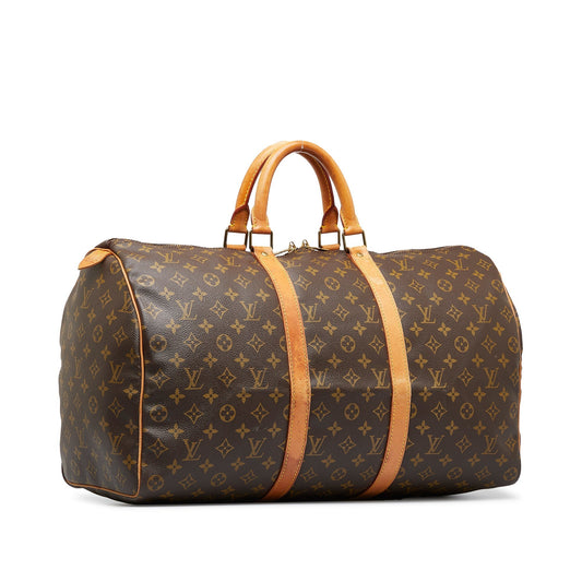 LOUIS VUITTON Monogram Keepall 50 Travel Bag
