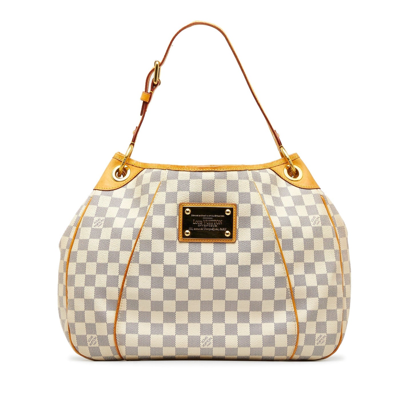 LOUIS VUITTON Damier Azur Galliera PM Shoulder Bag