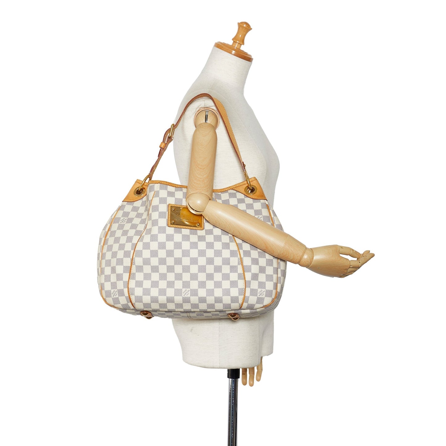 LOUIS VUITTON Damier Azur Galliera PM Shoulder Bag