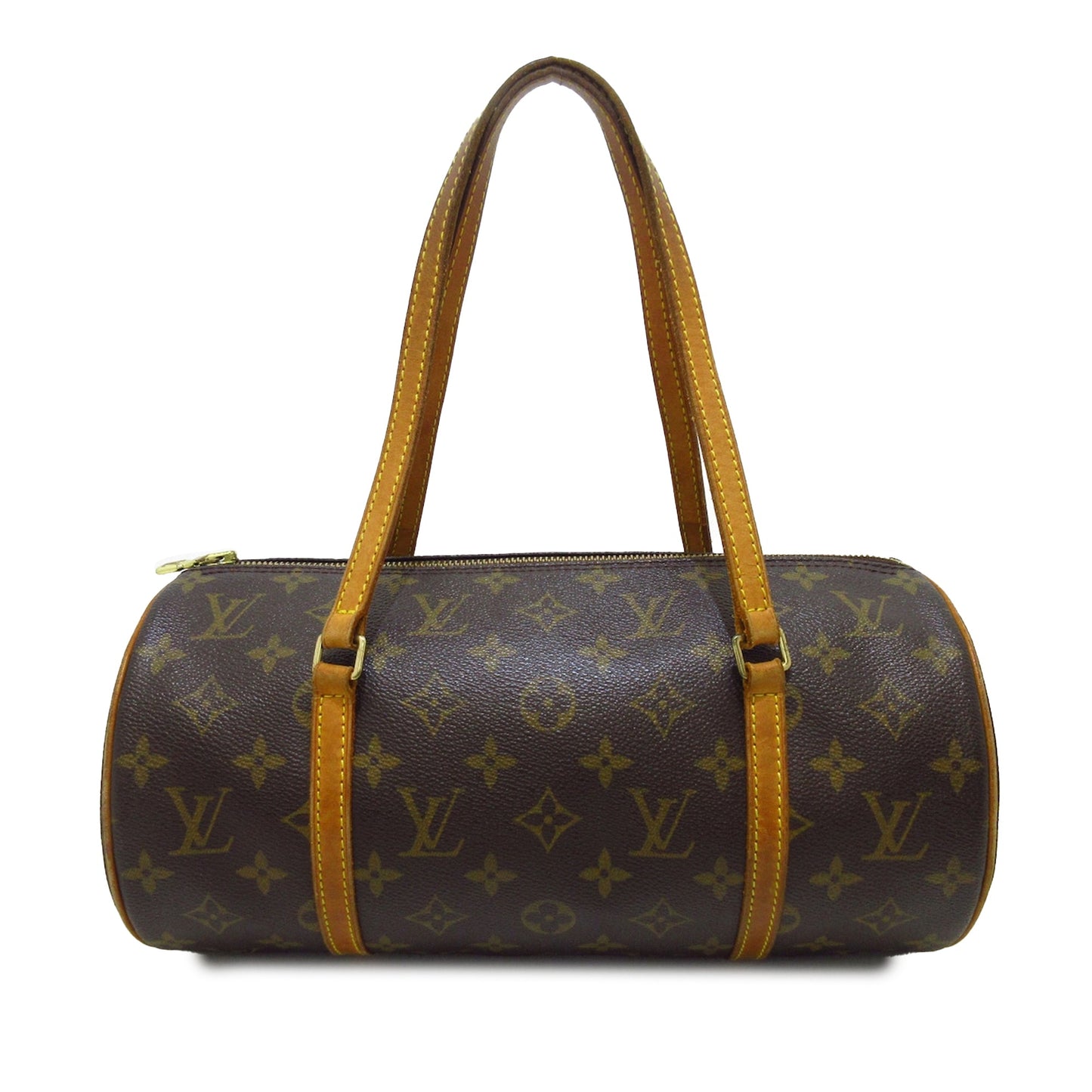 Brown Louis Vuitton Monogram Papillon 30 HandBag