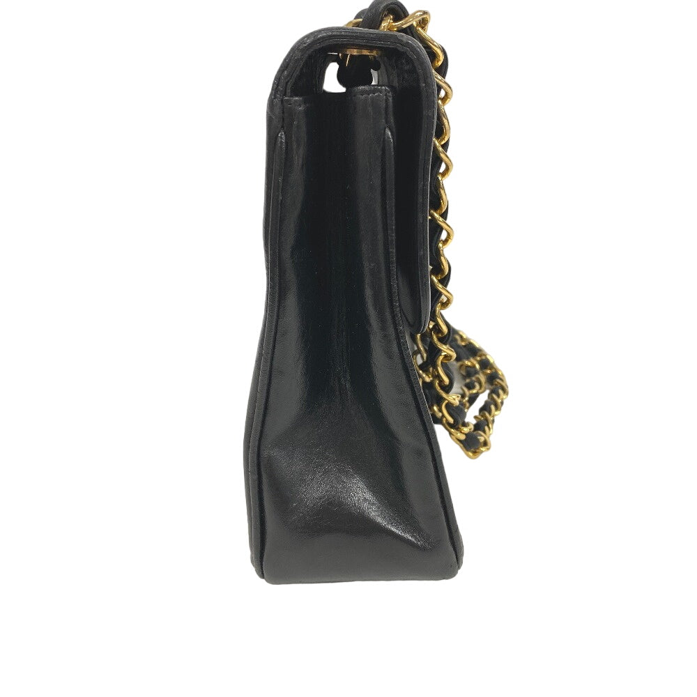 CHANEL Shoulder Bag lambskin black Big Coco Mademoiselle 30