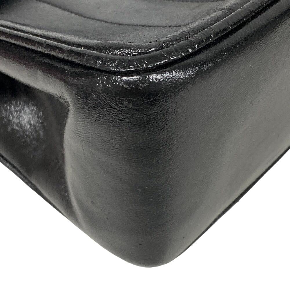 CHANEL Shoulder Bag lambskin black Big Coco Mademoiselle 30