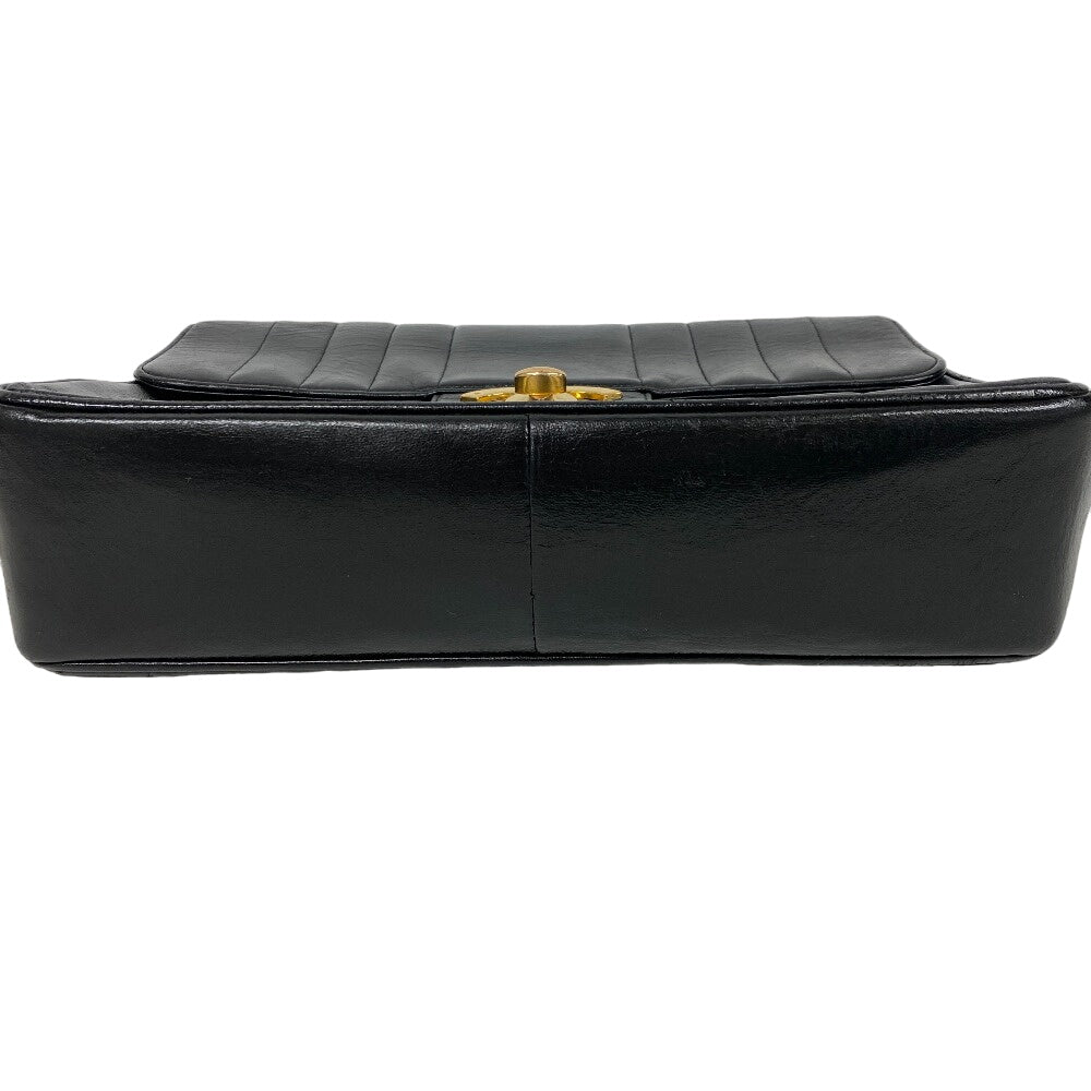 CHANEL Shoulder Bag lambskin black Big Coco Mademoiselle 30