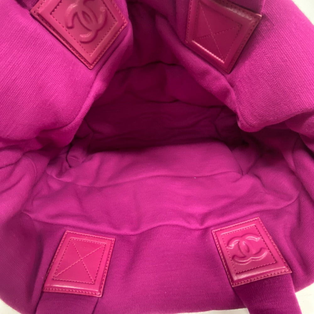 CHANEL Tote Bag leather black Matrasse Cococoon