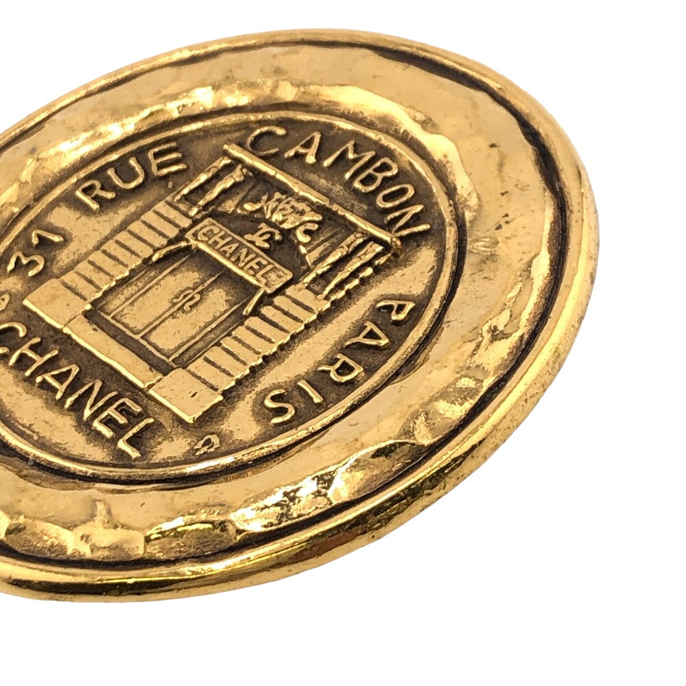 CHANEL Brooch Gold Plated gold 31 RUE CAMBON 1150