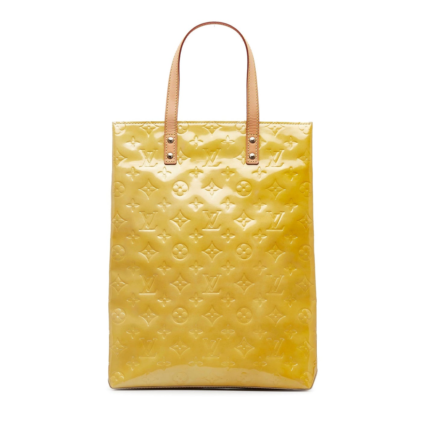 LOUIS VUITTON Monogram Vernis Reade MM Tote Bag