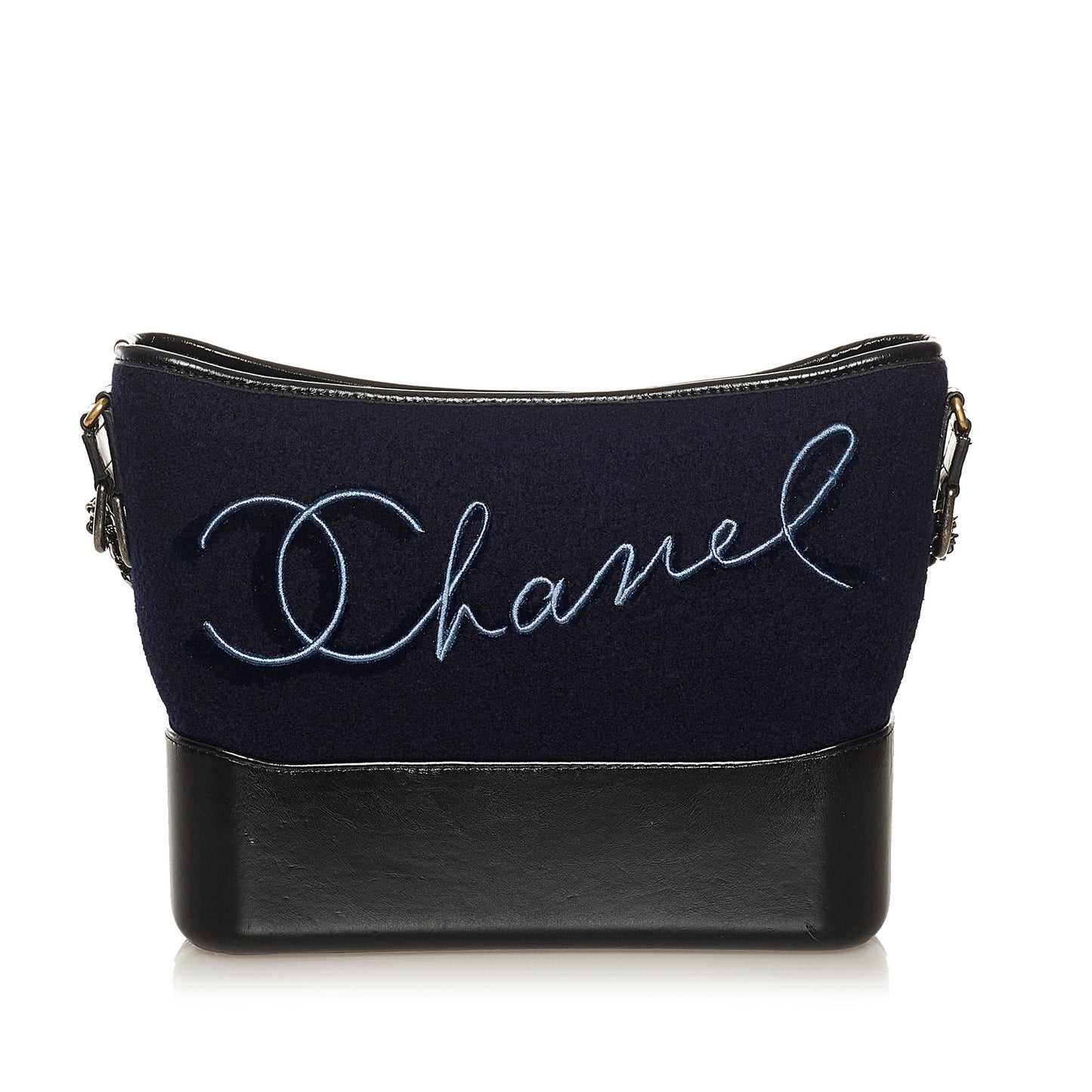 Chanel Paris Hamburg Embroidered Gabrielle Crossbody Bag