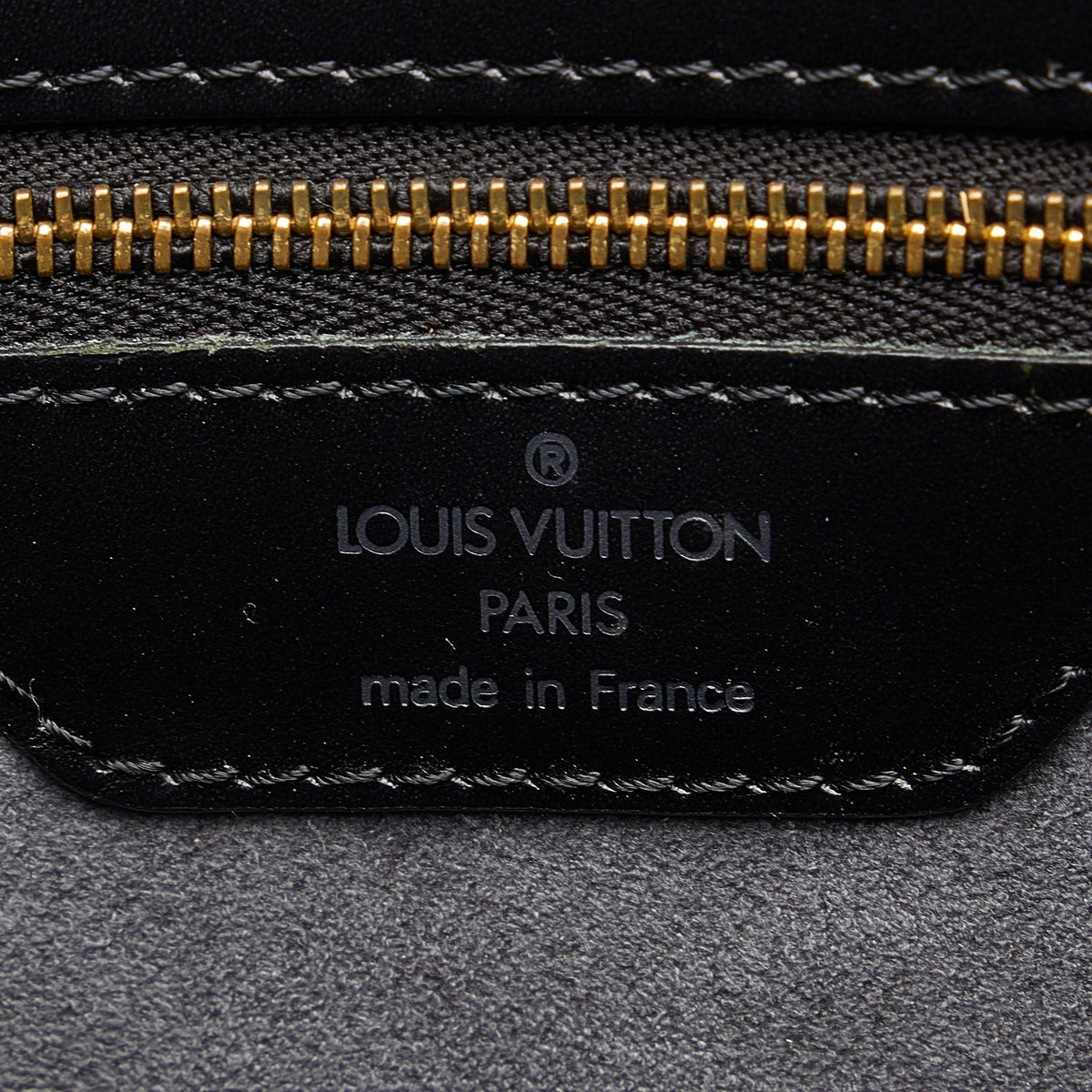Louis Vuitton Saint Jacques GM Long Strap Black Epi