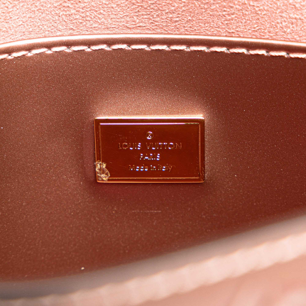 Pink Louis Vuitton Monogram Vernis Spring Street Satchel