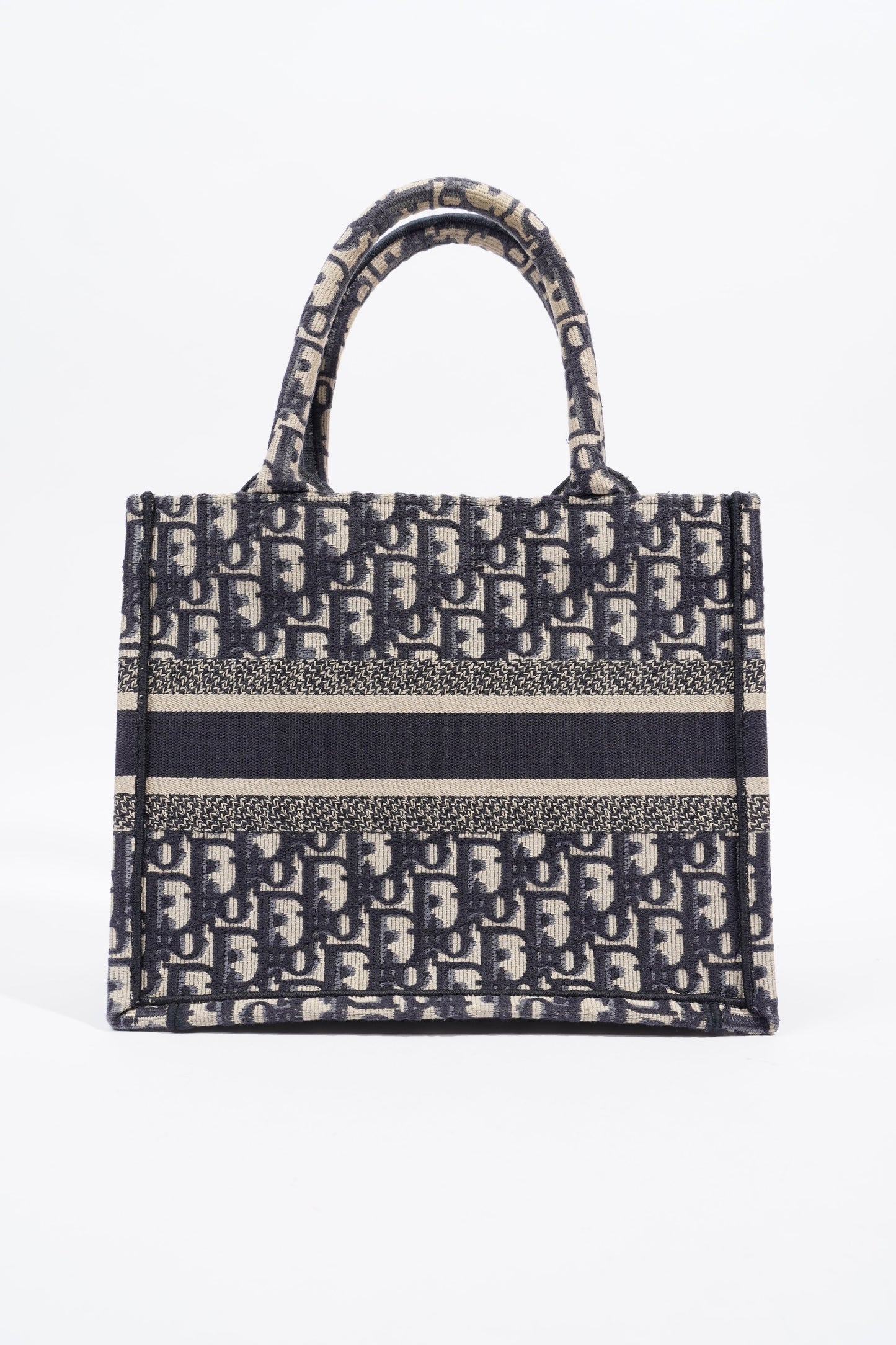 Christian Dior Book Tote Oblique Fabric Small