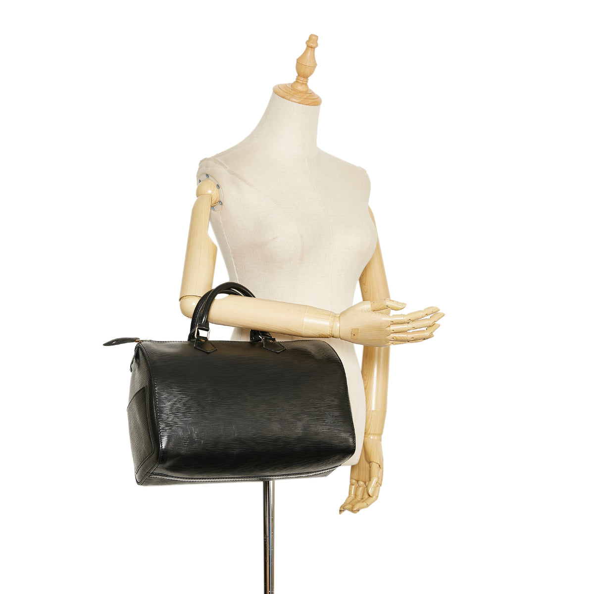 Louis Vuitton Speedy 30 Black Epi