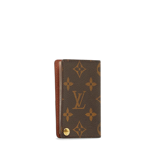 LOUIS VUITTON Monogram Porte-Cartes Credit Pression Card Holder