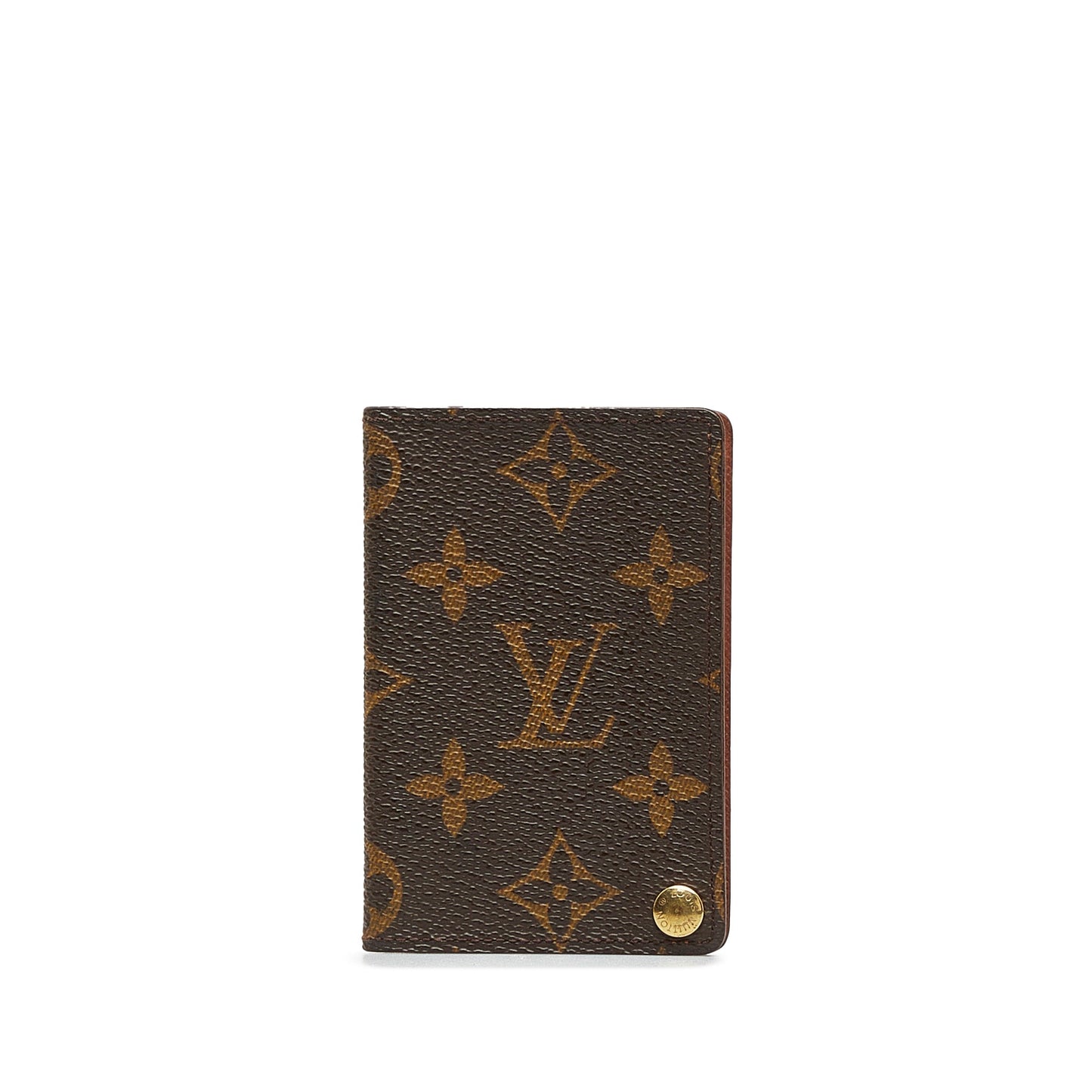 LOUIS VUITTON Monogram Porte-Cartes Credit Pression Card Holder