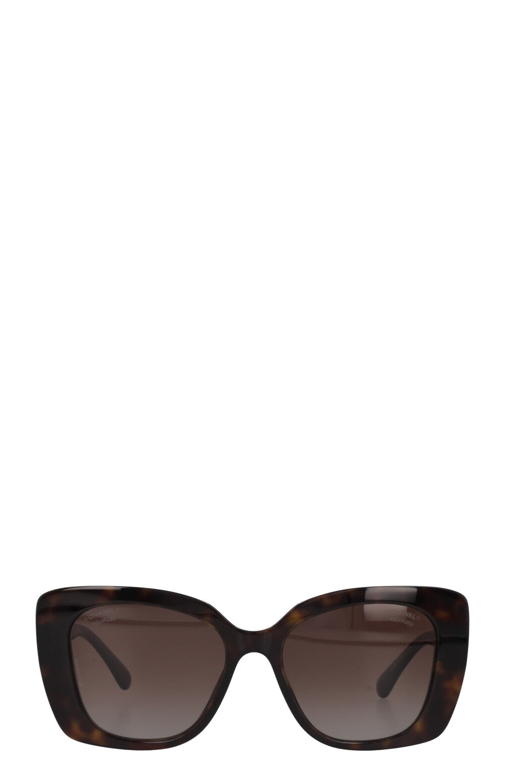 CHANEL Logo Sunglasses 5422 Tortoise