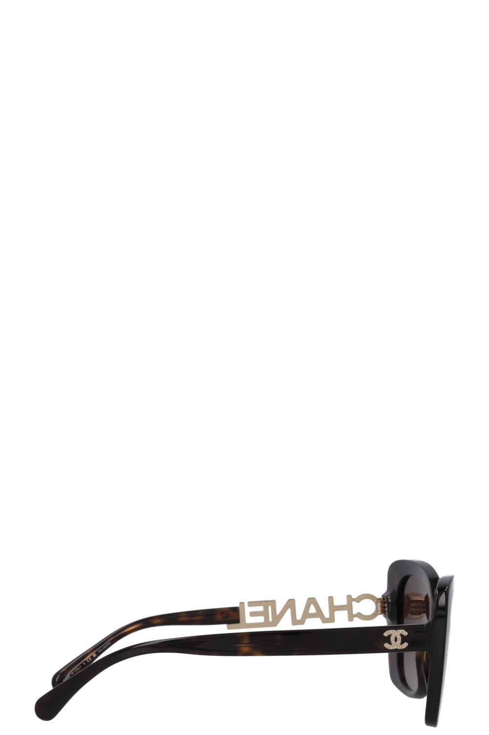 CHANEL Logo Sunglasses 5422 Tortoise