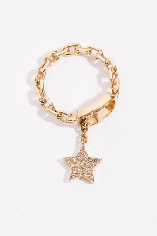 Christian Dior Petit CD Ring Gold Gold Plated M