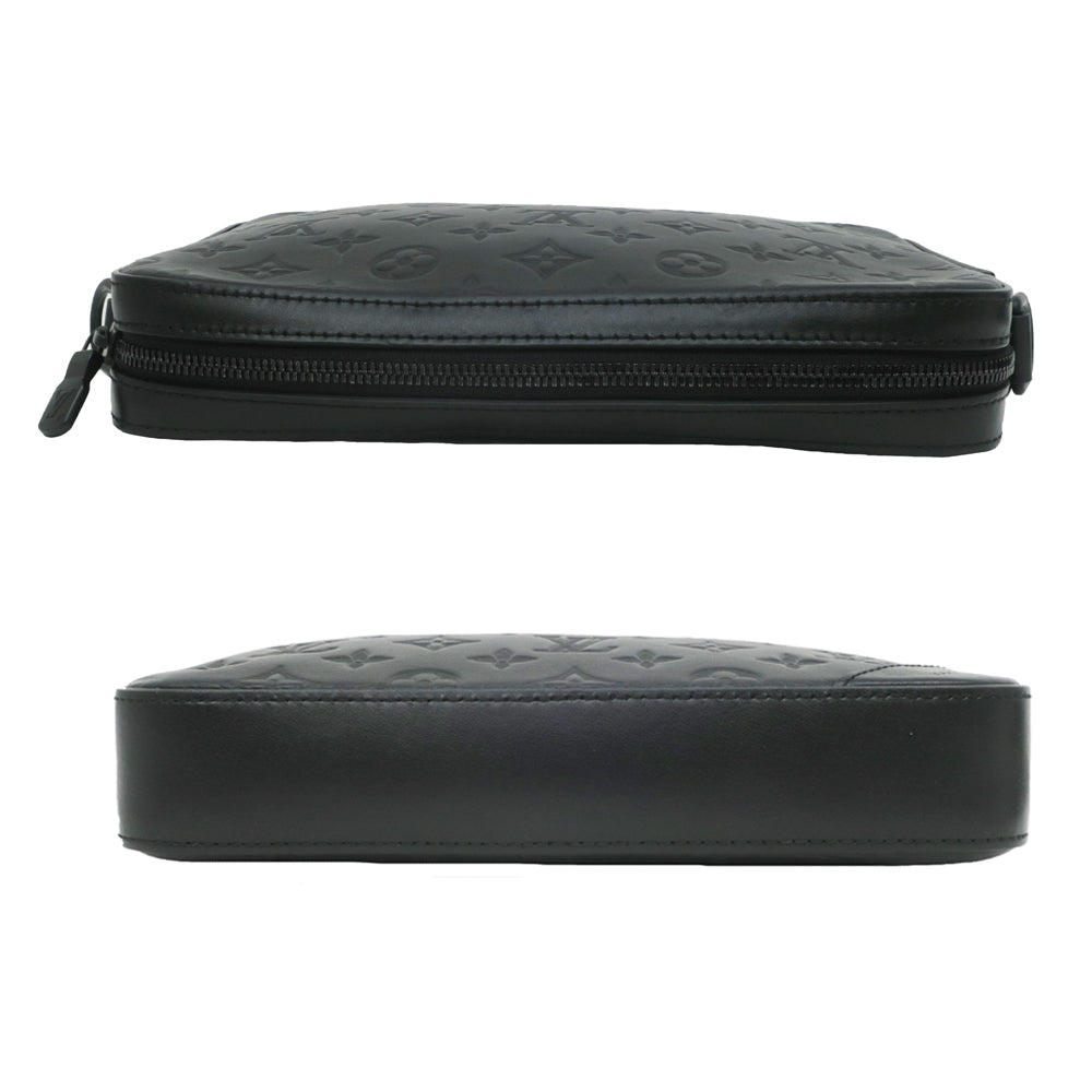 Louis Vuitton Monogram Shadow Duo Messenger Black M69827