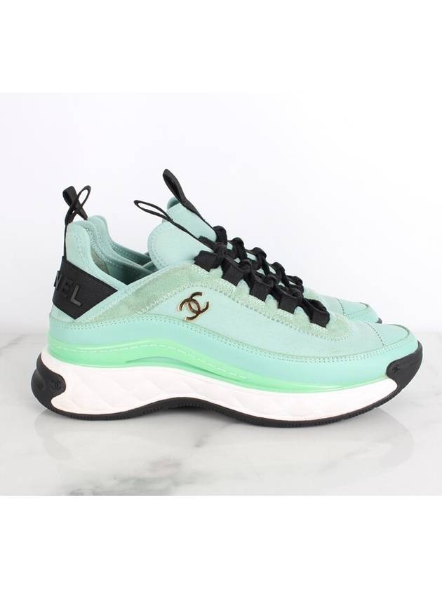 Mixed fiber mint gold 36 5 235 Chanel