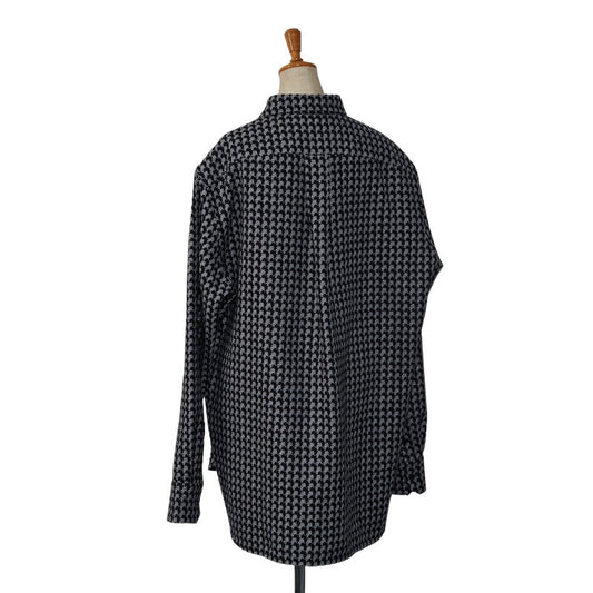 LOUIS VUITTON Louis Vuitton RM192 RDQ HHS66W Long-Handy  Wool/Polyester Black Grey  T-Shirt