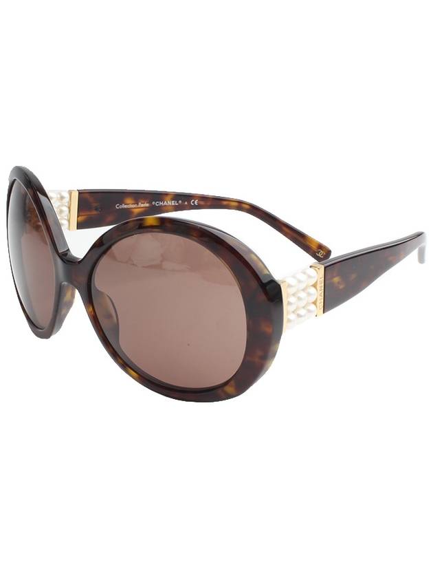 white pearl temple sunglasses Chanel