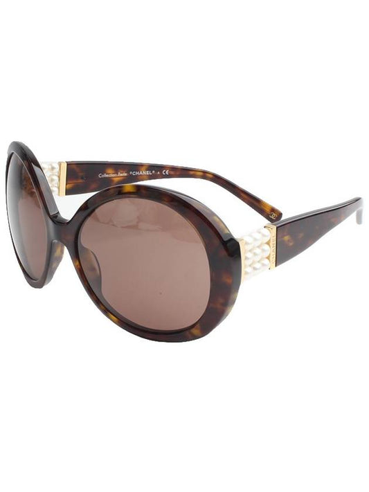white pearl temple sunglasses Chanel