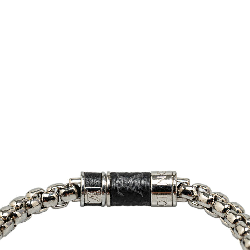 Louis Vuitton Monogram M63107 Silver Metal PVC  Bracelet Louis Vuitton
